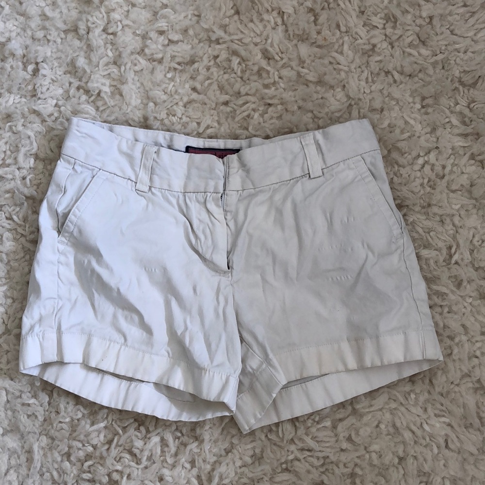 white shorts